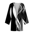thumbnail image 3 of Robe à Manches Longues pour Femmes, Cardigan Ouvert en Chiffon Doux pour Soirée, 3 of 9