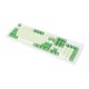 thumbnail image 4 of Es adecuado para la mayoría de los teclados mecánicos de 61, 87, 104 y 108 teclas del mercado 108 x Teclas del teclado, 4 of 10