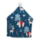thumbnail image 2 of Teissuly Christmas Decorative Chair Cover Short Plush Chair Backrest Cover Santa Claus Series Teissuly WER202312131424, 2 of 3