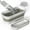 Flat style, variant on GPED Mop and Bucket Set, Hands Free Flat Floor Mop and Bucket, 5 Microfiber Reusable Pads, Wet and Dry Use for Household Cleaning and Floor Windows Cleaning