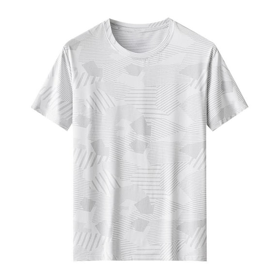 yillto Men Workout Shirts Quick Dry Lightweight Loose Short Sleeve Tee Summer Breathable Workout Gym Tshirts