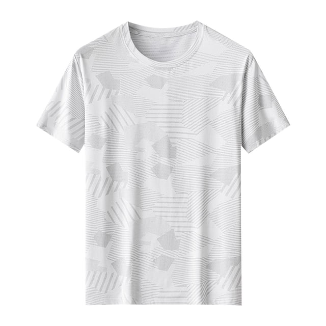 YanHoo Mens Athletic Fit T-shirts Lightweight Quick Dry Plus Size Short Sleeve Workout Tee Shirts