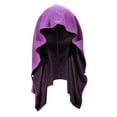 thumbnail image 5 of Opolski Cooling Hoodie Towel Sweat Absorption Extra Soft Sun Quick Drying Sweat Towel Neck Wrap Sports Supplies Grey, 5 of 8