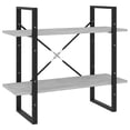 thumbnail image 1 of Armario VidaXL de madera aglomerada gris hormigón de 2 niveles, 1 of 8
