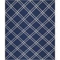 thumbnail image 1 of Safavieh Dhurries Navy Contemporary Rug - 9' x 12', 1 of 5