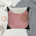thumbnail image 2 of JEUXUS Boho&nbsp;Throw Pillow Covers Soft Tufted Neutral Accent&nbsp;Pillowcase,Simple Geometric Textured Pattern Decorative Abstract Sham for Modern Home Decor -1 Pcs，(Pink,Beige), 2 of 5
