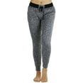 thumbnail image 6 of ToBeInStyle Women's Heathered French Terry Jogger Pants, 6 of 6