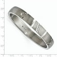 thumbnail image 3 of Edward Mirell Titanium & Sterling Silver .10ctw Diamond Bangle, 3 of 7