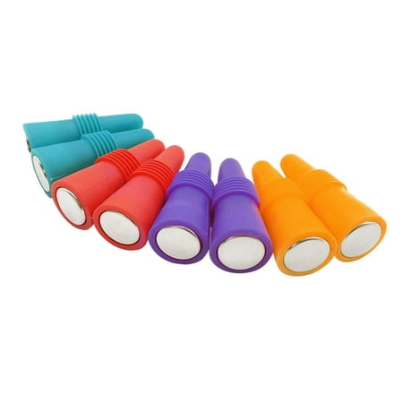 

Wine Bottle Stopper Beverage Reusable 8Pcs Silicone