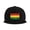 Black, variant on Snapback Hat Retro Reggae-Rastafarian Flag Adjustable Flat Bill Brim Hat for Men Women Casual Wear Pink