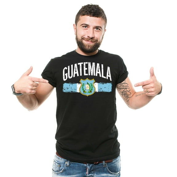 Guatemala National Shirt Guatemala Patriotic Tee Shirt Guatemala Flag Logo Text Shirt Guatemala Tee