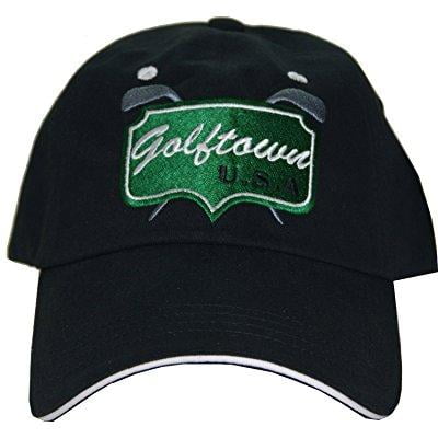 Harbor Town Golf - Intech Cap America Golf Town Adjustable Hat, Black