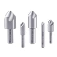 thumbnail image 3 of Northward 5pc 60 Deg 3-Flute HSS Countersink & Deburring Tool Set, 0206-3060, 3 of 8