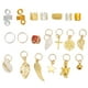 thumbnail image 3 of Kit de joyería para el cabello anillos trenzados de Metal con caja de almacenamiento ANGGREK, 3 of 8