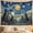A, variant on XaaKee Tapestry Wall Hanging, Karst Peaks Night Landscape Tapestry For Bedroom, High-Quality Polyester Large Wall Tapestry For Living Room, 60x40Inch
