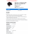 thumbnail image 2 of Water Pump - Compatible with 2008 BMW 535xi 3.0L 6-Cylinder GAS, 2 of 2
