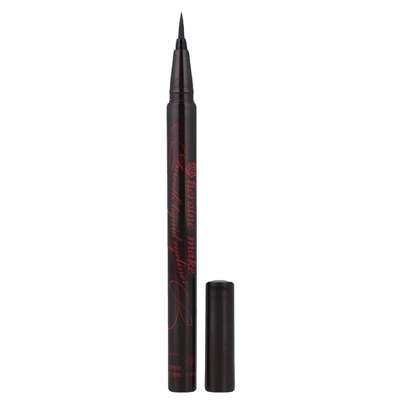 KissMe Heroine Make, Smooth Liquid Eyeliner Super Keep, 03 Brown Black, 0.014 fl oz (0.4 ml)