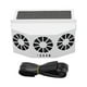 thumbnail image 2 of Enfriador De Aire De Escape Automático, Gran Angular, Fácil De Instalar, Desodorante, Ahorro De Energía, Enfriador De Coche Con Energía Solar, 3 Ventiladores Para Coches, 2 of 7