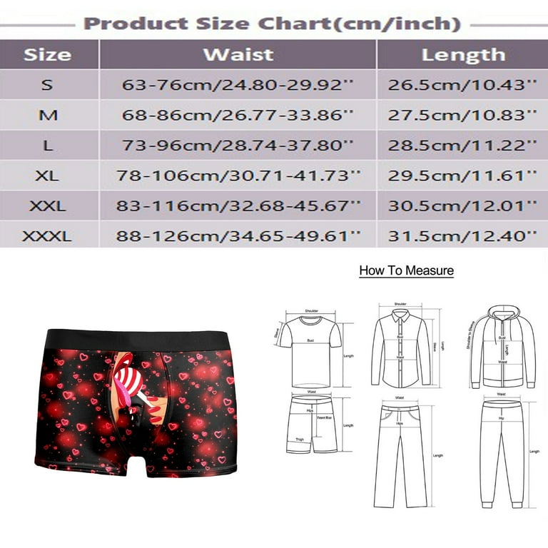 WEAIXIMIUNG Male Mens Thong Underwear Big and Tall Mens Valentines Day Printed Underwear Style Red Bubble Special Love Rose Shorts Mid Waist M Mint Green Walmart