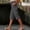 Dark Gray, variant on Women's Summer Casual Solid 3/4 Shorts with Pockets