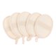 thumbnail image 4 of Body Wash Cloths Towel 5Pcs Loofah Bath Towels Home Use Beige Deep Cleaning, 4 of 5
