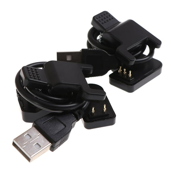 New TW64 68 for Smart Watch Universal USB Charging Cable Charger Clip Black