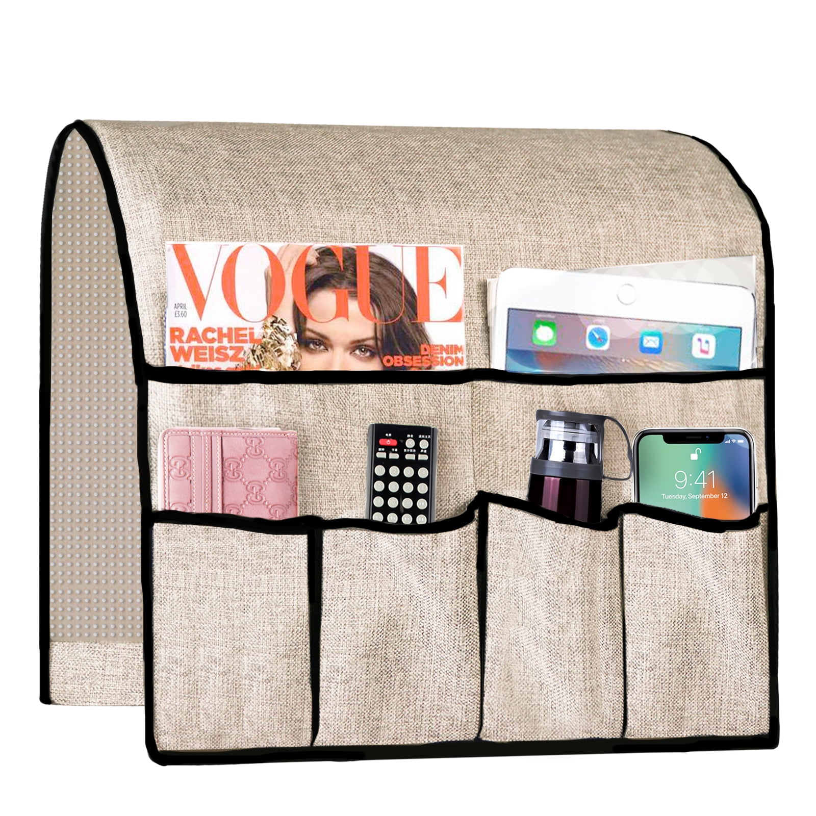 Couch Storage Organizer, Armrest Armchair Caddy, Caddies for Recliners