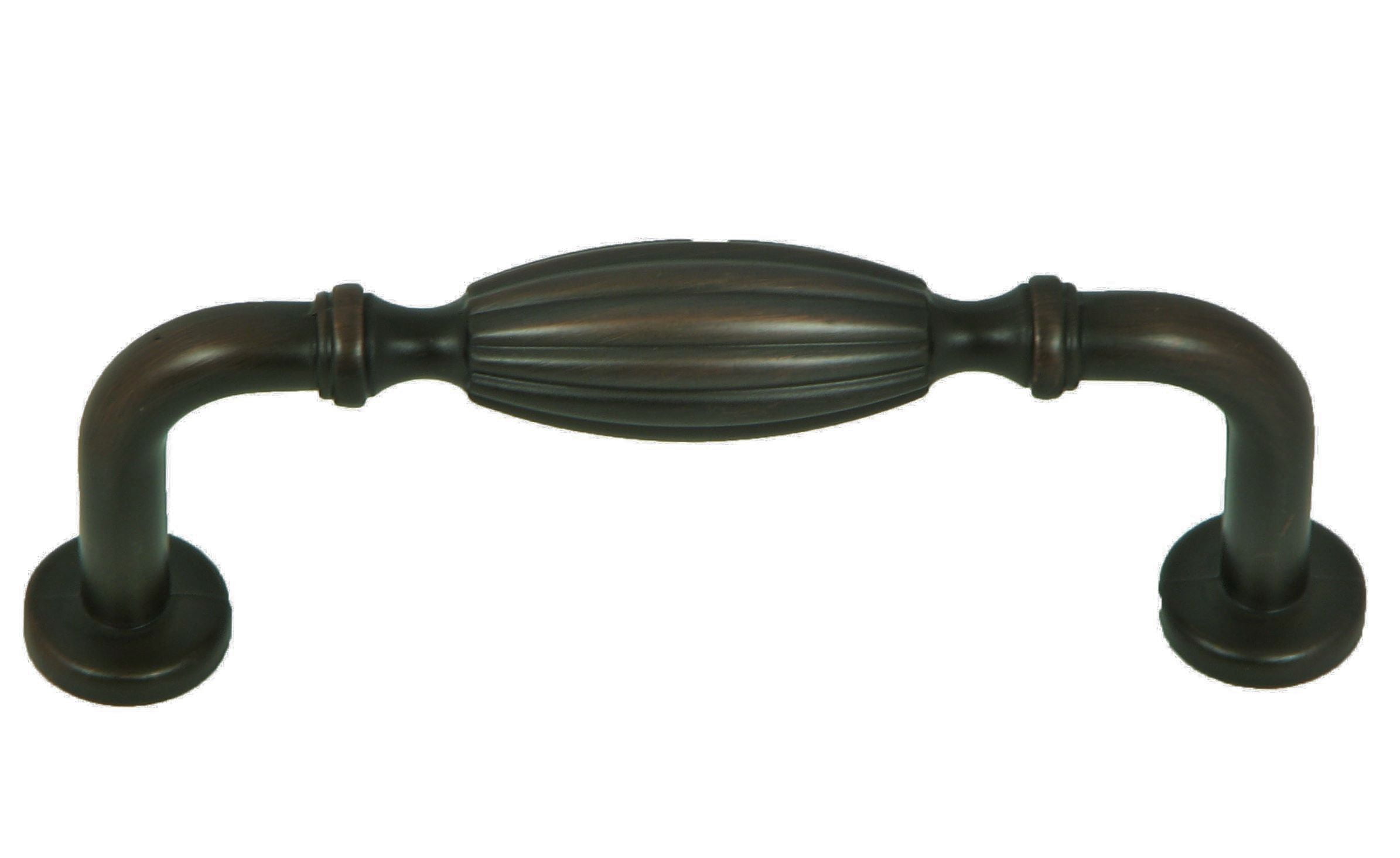 Stone Mill Hardware Oil Rubbed Bronze French Country Pull