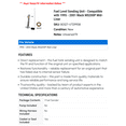 thumbnail image 2 of Fuel Level Sending Unit - Compatible with 1995 - 2001 Mack MS200P Mid-Liner 1996 1997 1998 1999 2000, 2 of 2