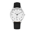 thumbnail image 2 of Men's Watch, Gaqring Quartz Business Casual Wristwatch, Openwork Alloy Case Leather Strap Lightweight Pin Buckle for Daily Work Dating, Black, 2 of 6