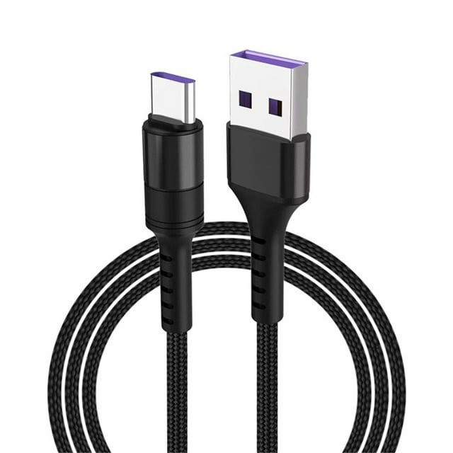 Kiplyki Wholesale 5A High Fast Charge USB 3.0 type C Charging Nylon Cable for Huawei For Samsung
