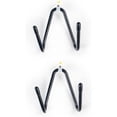 thumbnail image 1 of PinesC Skateboard Wall Mount Hanger Rack for Guitar Longboard Snowboards Water Skis W Style Storage Display Home Organization 2 Pieces, 1 of 5