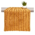 thumbnail image 5 of Fennco Styles Modern Fringe Stripe Cotton Table Runner 15"W x 72"L - Mustard Rectangular Table Cover for Home Décor, Dining Table, Banquet, Everyday Use and Special Occasion, 5 of 12