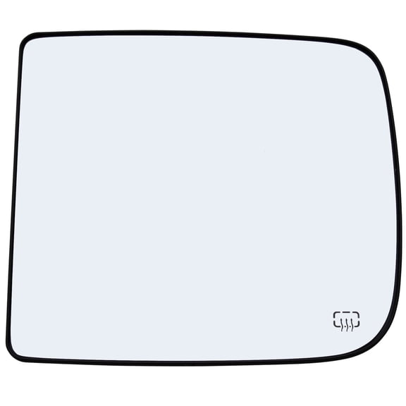 Rugged TUFF Driver Side Mirror Glass Replacement for 09-20 Dodge RAM 1500 2500 3500 Pickup Truck (Heated Defrost)