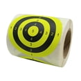thumbnail image 2 of Etiquetas de objetivo de disparo, 1 rollo de pegatinas de objetivo de disparo de 3 pulgadas Los pasters de objetivo de disparo logran más, 2 of 8
