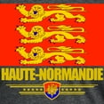 thumbnail image 3 of CafePress - Haute Normandie (Flag 10) Men's Deluxe T Shirt - Mens Tri-blend T-Shirt, 3 of 4