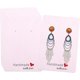 thumbnail image 3 of Tarjetas para pendientes de 2,4 x 3,5 pulgadas: tarjetas para sujetar pendientes hechas a mano con amor, 50 tarjetas para exhibir pendientes, collares y suministros para empaquetar joyas (papel, 3 of 7