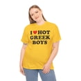 thumbnail image 4 of Greek Greece Wife Girlfriend Husband Boyfriend Shirt Gifts Tshirt Crew Neck, 4 of 5
