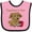 Pink and Black, variant on Inktastic Teacher's Pet Boys or Girls Baby Bib