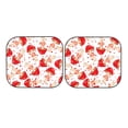 thumbnail image 4 of Picia Cute Mushroom 2 Piece Car Windshield Sun Shade Foldable | Foldable Sun Shield for Front Window Blocks UV Rays and Keeps Your Vehicle Cool-Large, 4 of 7