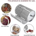 thumbnail image 5 of Panier de Rôtissoire Grains de Café Bbq Grill Rôtissoire Tambour (1pcs, Argent), 5 of 5