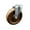 Swivel - No Brake - Brown, variant on 4 Inch High Temp Phenolic Wheel Swivel Bolt Hole Caster Service Caster Brand