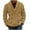 Khaki, variant on Lilgiuy Men's Winter Fashion Slim Solid Color Sweater Cardigan Buttons Down Casual Sweater Coat for Sailing Fishing Camping