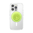 thumbnail image 2 of PopSockets Phone Grip for MagSafe, Magnetic Holder, Phone Stand, Neon Green - Ripple Iridescent Absinthe, 2 of 3