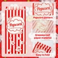 thumbnail image 3 of 100 Popcorn Bags 1oz - Small Disposable Paper Bags for Popcorn, Popped Kernels Mini Containers, Movie Night Supplies for Halloween, Christmas, Carnival Games Party, Popcorn Machine Accessories, 3 of 4