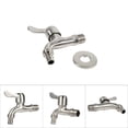 thumbnail image 3 of Wash Machine Faucet, Washing Machine Tub Tap 304 Stainless Steel  Clod Water Faucet for Washing Machine Kitchen and Garden, 3 of 8