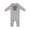 AC-Heather Grey, variant on Crazy Cousin Crew Baby Romper Coveralls
