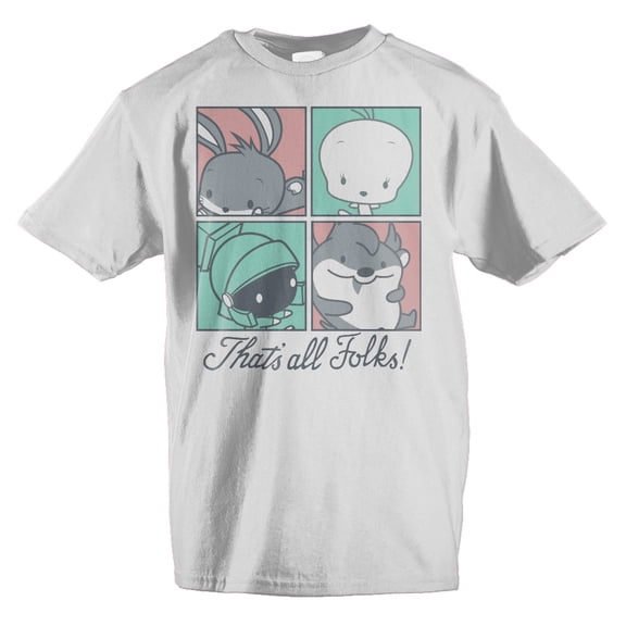 Youth Looney Tunes Characters Short-Sleeve T-Shirt-- Medium