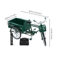 thumbnail image 2 of HOOWIFFY 1 Set Desktop Simulated Tricycle Model Iron Decoration Retro Tricycle Craft Collectors, 2 of 4