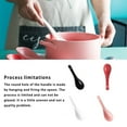 thumbnail image 2 of Ceramic Spoon Safe Tableware Multifunctional Coffee Utensils Soup Spoons Dinnerware Accessories Household Kitchen Home Supplies Pink, 2 of 6